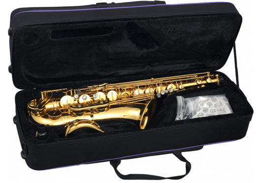 SML Saxophone Tenor Sib laiton verni livré en étui + accessoires T620-II