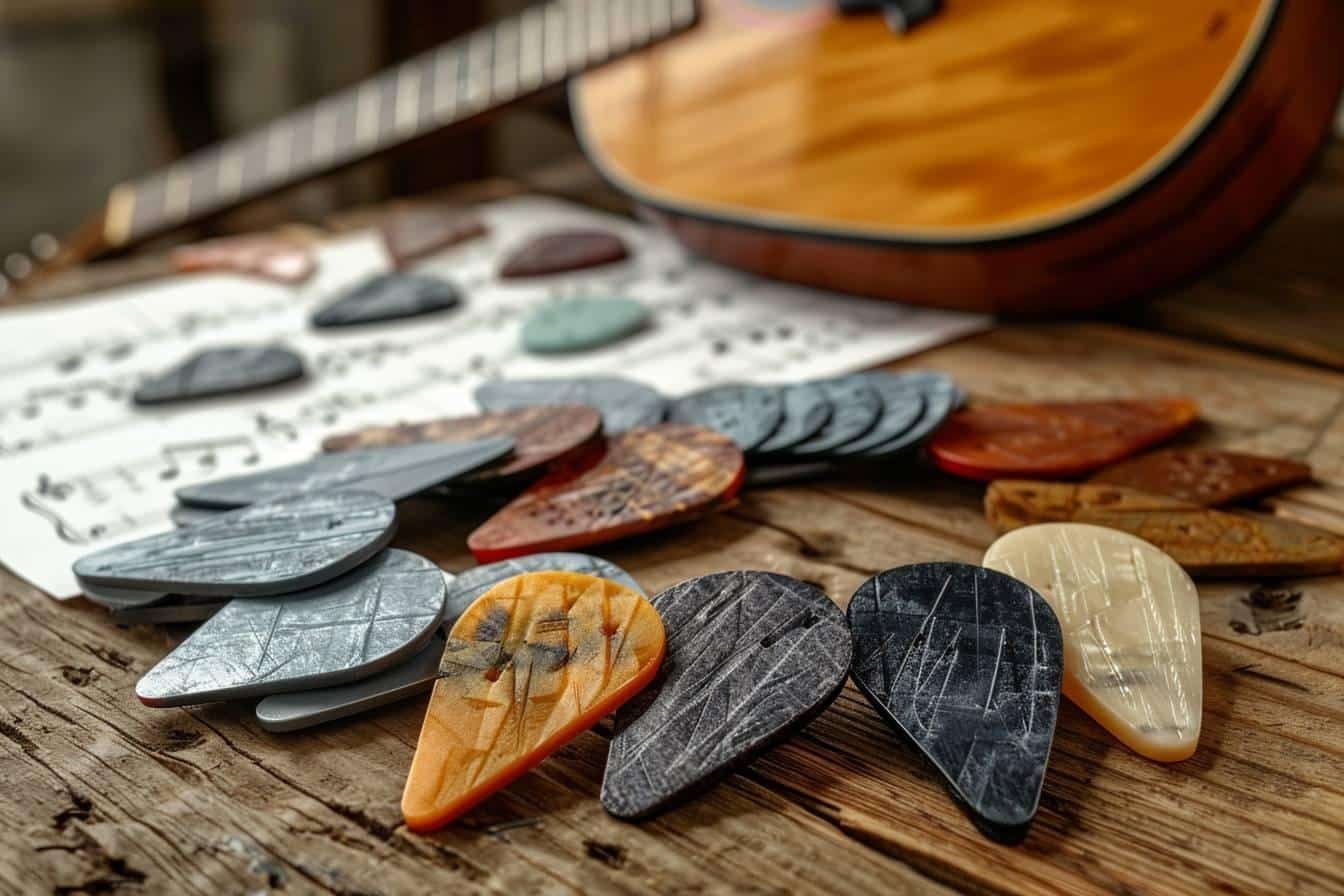 Comment choisir un médiator pour guitare : guide et conseils