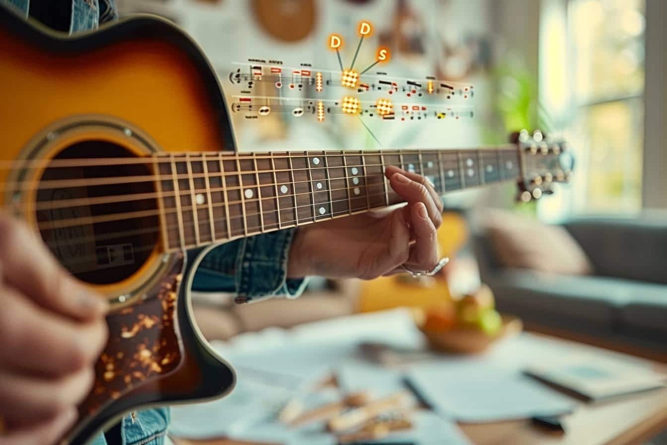 Accord guitare d : astuces pour bien le maîtriser