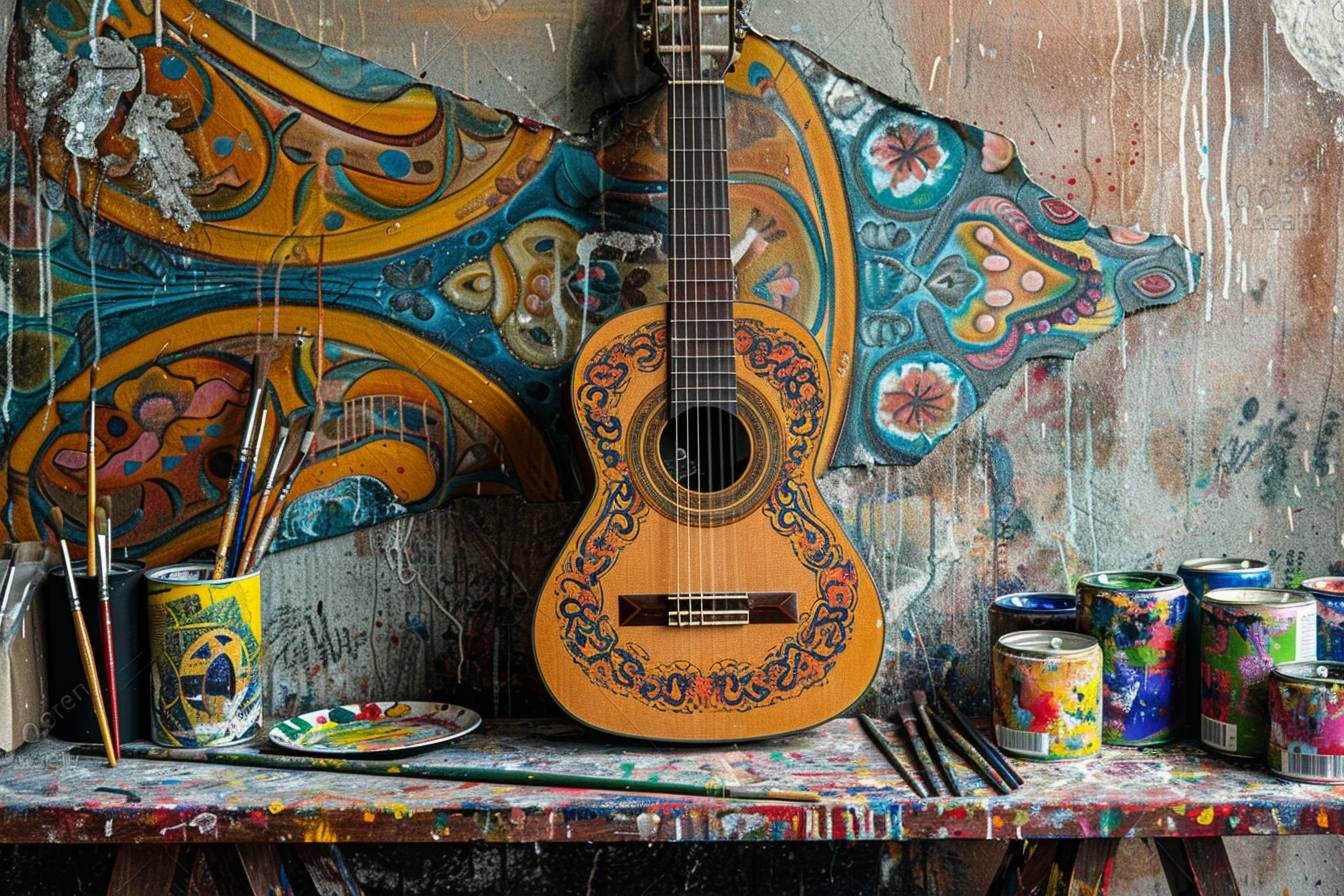 Peinture pour guitare : guide pratique et conseils d'experts