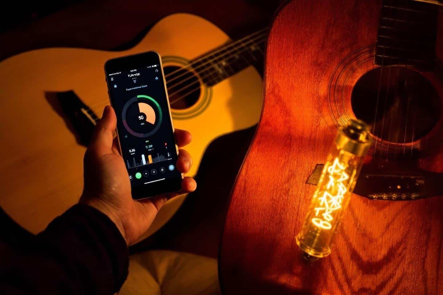 Accordeur chromatique guitare application : guide et sélection