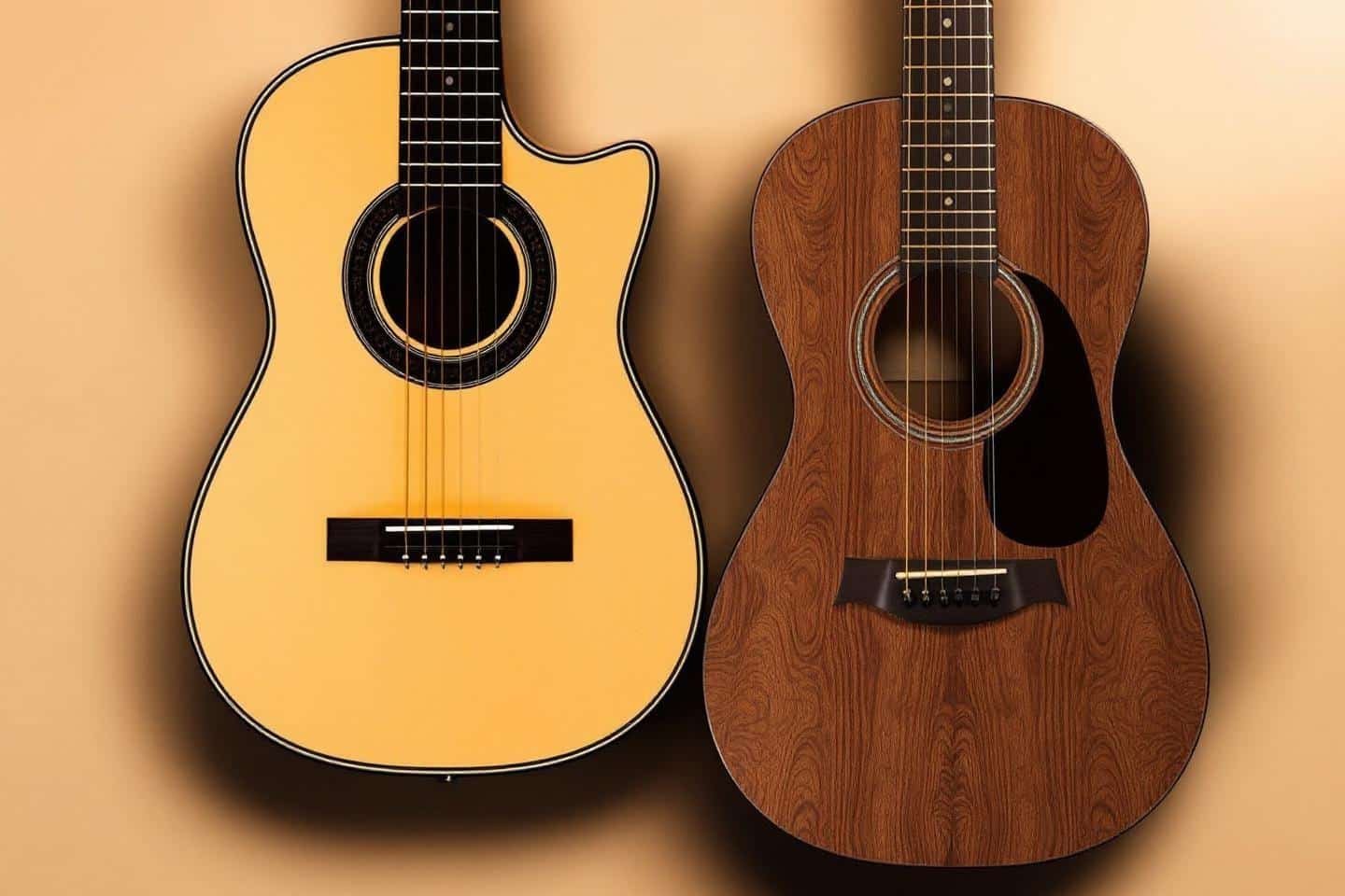 Guitare classique nylon vs folk : guide complet et différences